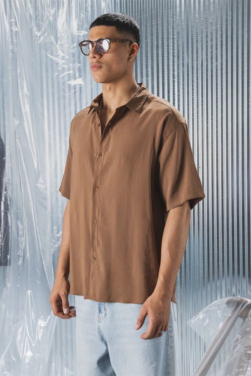 Wholesale Mens Beige Shirt