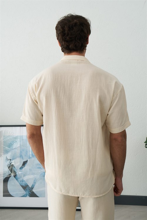 Wholesale Mens Beige Shirt