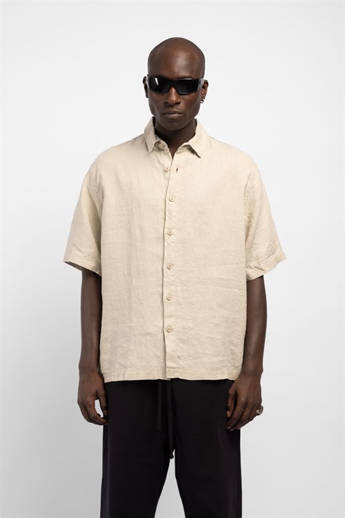 Wholesale Mens Beige Shirt