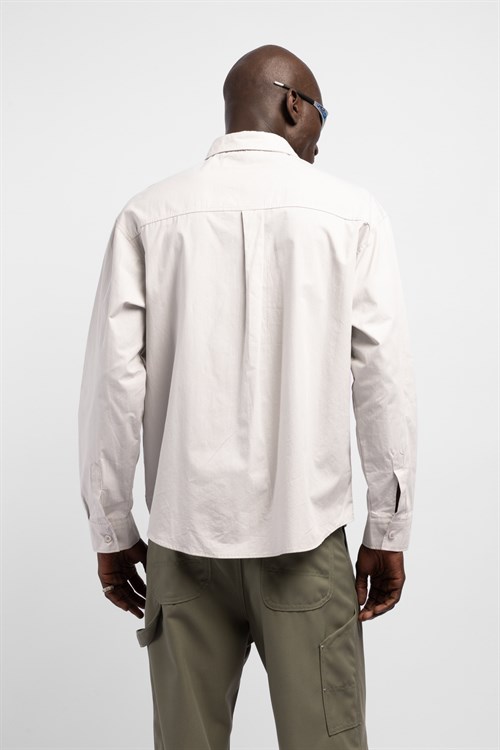 Wholesale Mens Beige Shirt