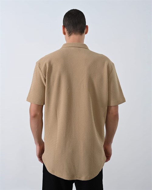 Wholesale Mens Beige Shirt