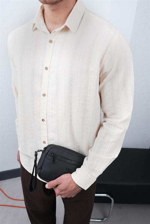 Wholesale Mens Beige Shirt