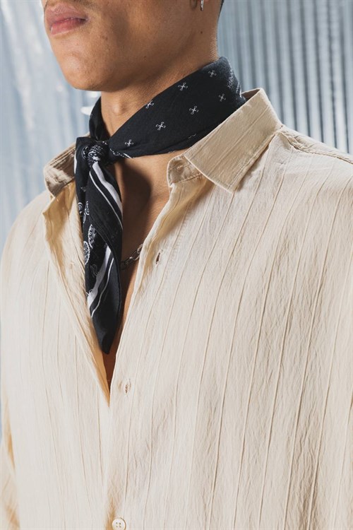 Wholesale Mens Beige Shirt