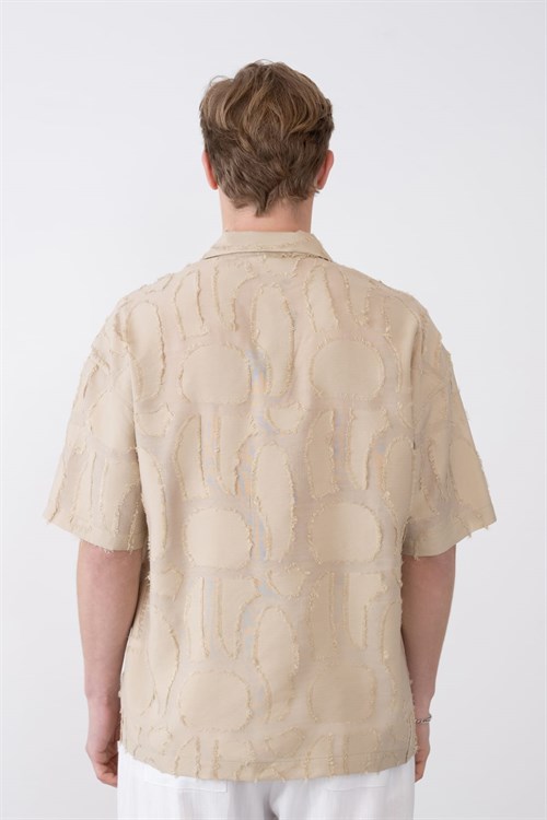 Wholesale Mens Beige Shirt