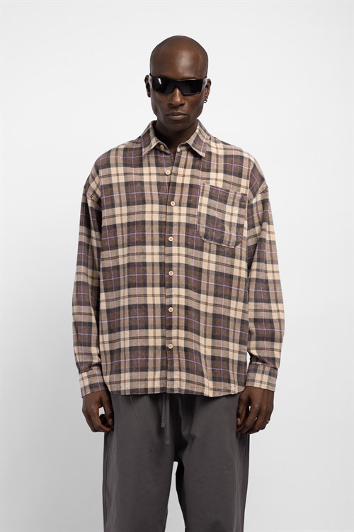 Wholesale Mens Beige Shirt