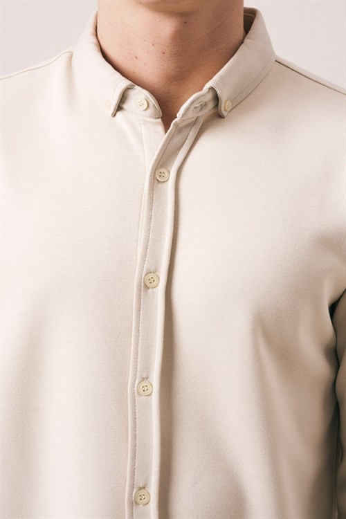 Wholesale Mens Beige Shirt