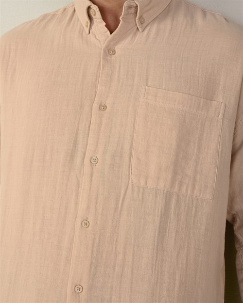 Wholesale Mens Beige Shirt