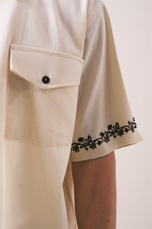 Wholesale Mens Beige Shirt