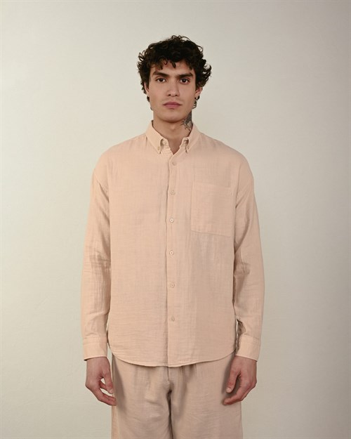Wholesale Mens Beige Shirt