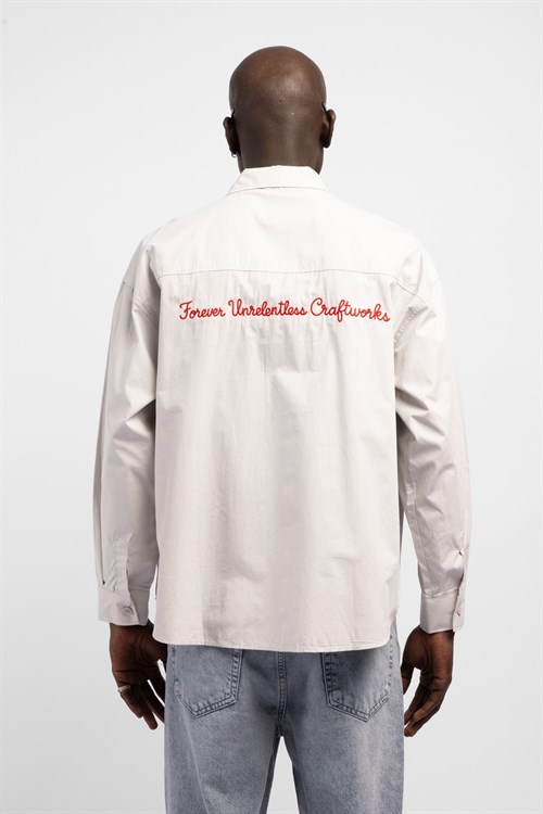 Wholesale Mens Beige Shirt