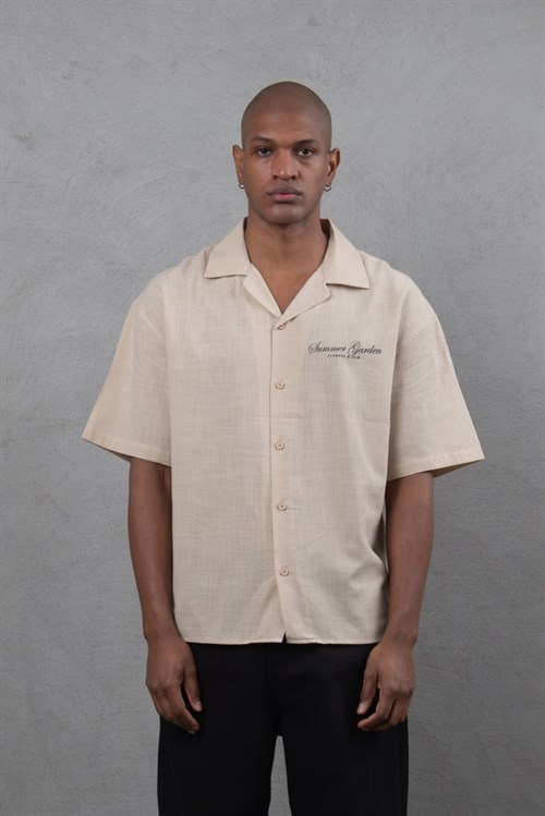 Wholesale Mens Beige Shirt