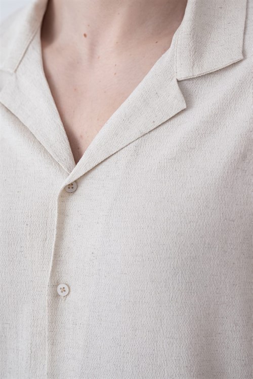 Wholesale Mens Beige Shirt