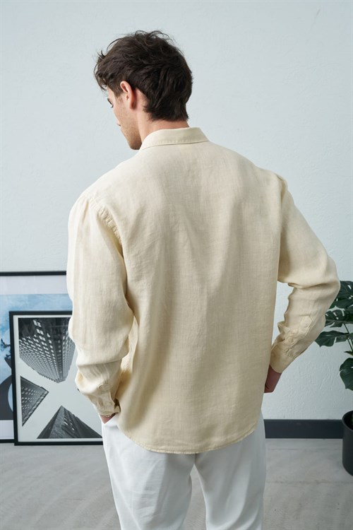 Wholesale Mens Beige Shirt