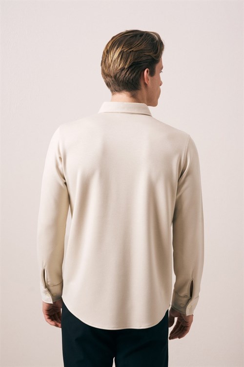 Wholesale Mens Beige Shirt