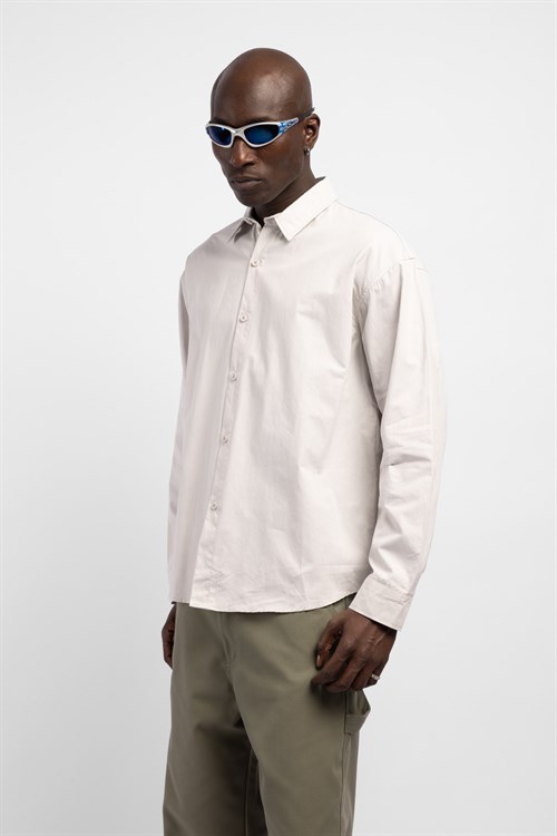 Wholesale Mens Beige Shirt