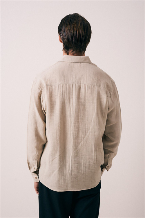 Wholesale Mens Beige Shirt