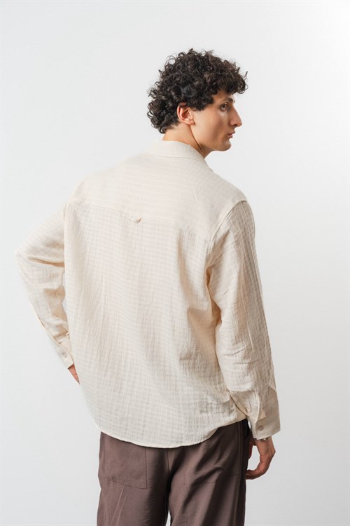 Wholesale Mens Beige Shirt