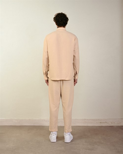 Wholesale Mens Beige Shirt