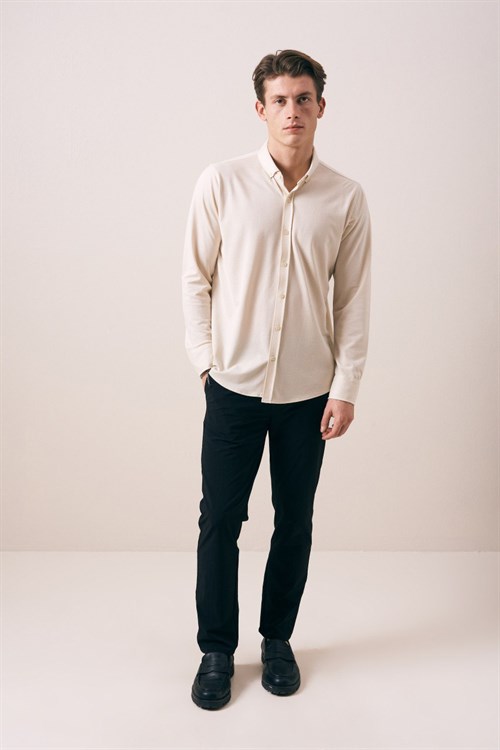 Wholesale Mens Beige Shirt