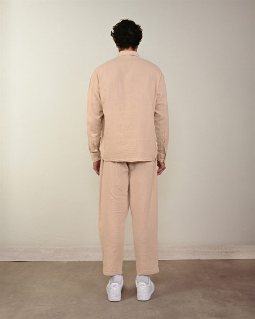 Wholesale Mens Beige Shirt