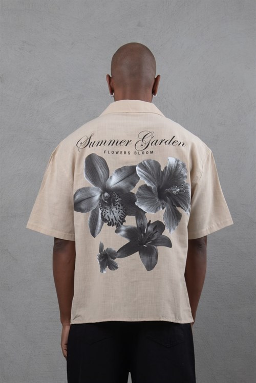 Wholesale Mens Beige Shirt