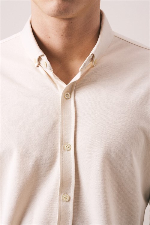 Wholesale Mens Beige Shirt