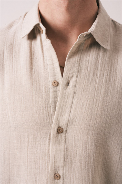 Wholesale Mens Beige Shirt