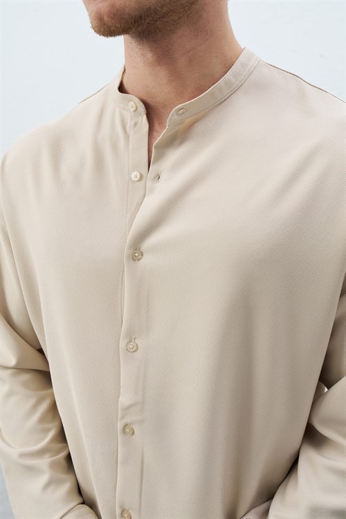 Wholesale Mens Beige Shirt