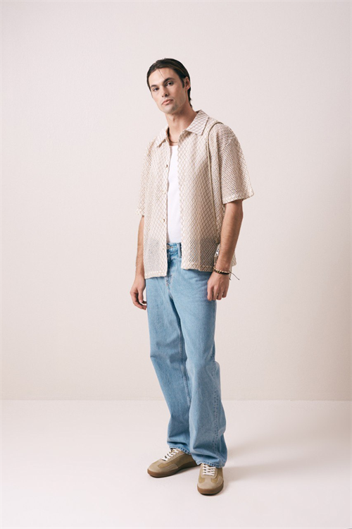 Wholesale Mens Beige Shirt