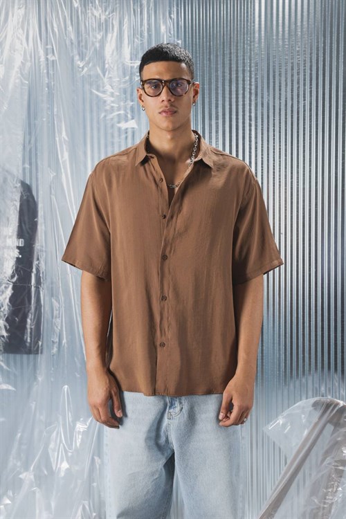 Wholesale Mens Beige Shirt
