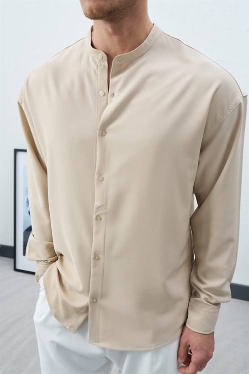 Wholesale Mens Beige Shirt
