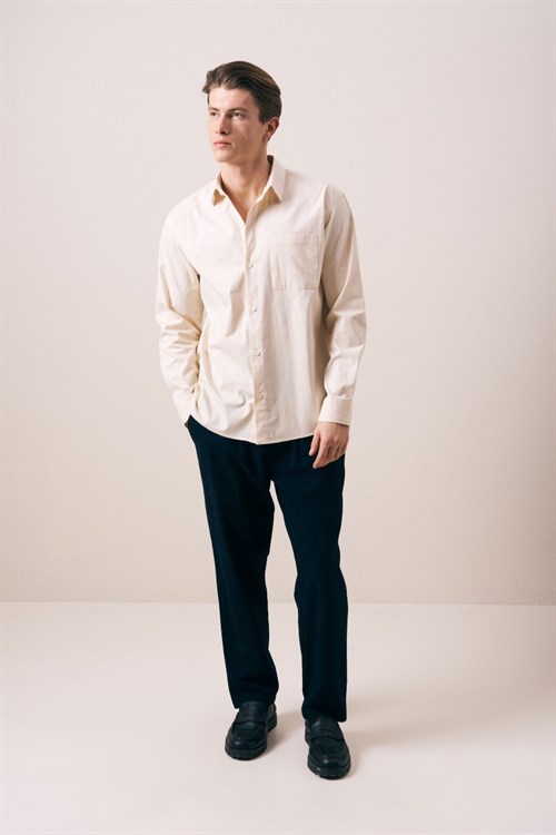 Wholesale Mens Beige Shirt