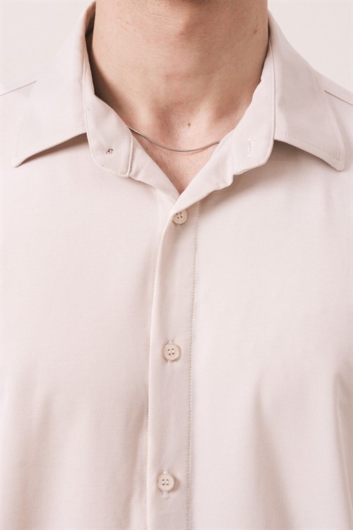 Wholesale Mens Beige Shirt