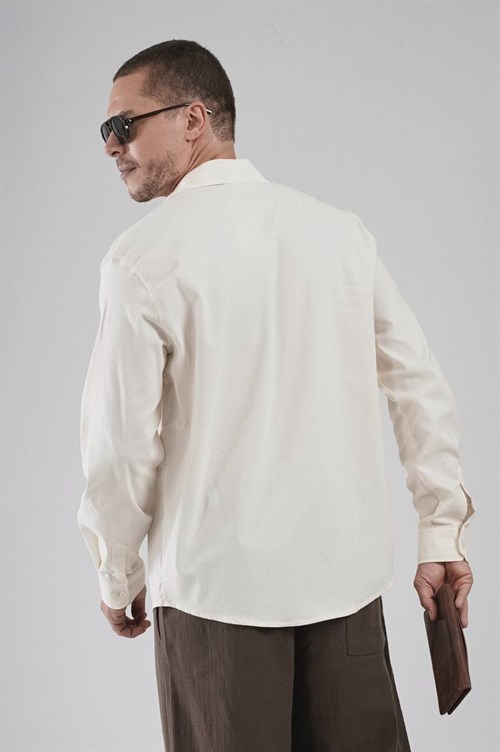 Wholesale Mens Beige Shirt