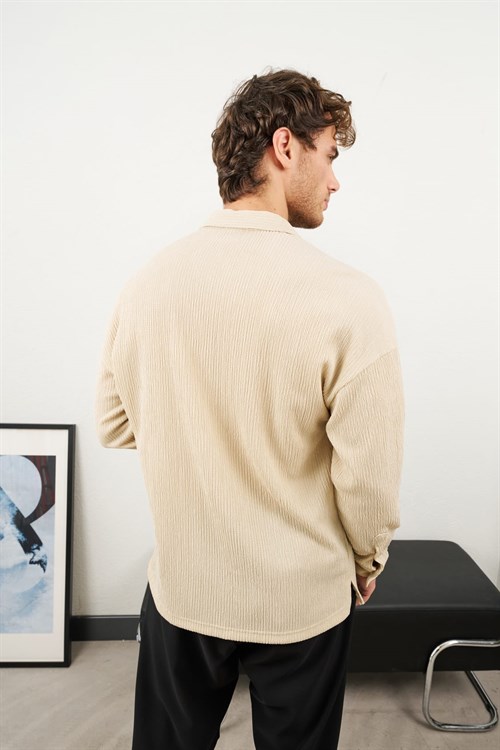 Wholesale Mens Beige Shirt