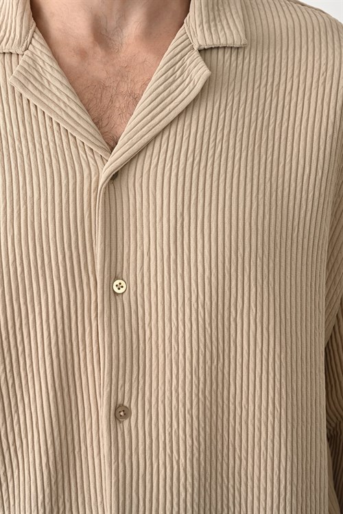 Wholesale Mens Beige Shirt