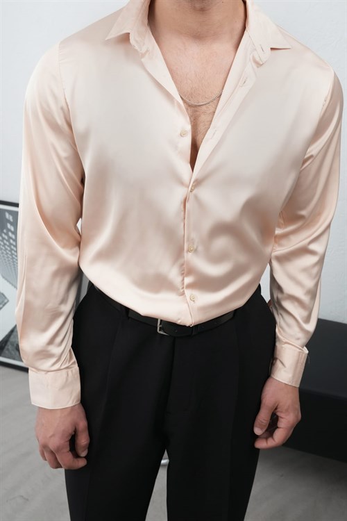 Wholesale Mens Beige Shirt