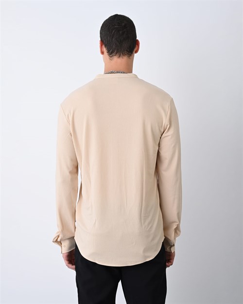 Wholesale Mens Beige Shirt