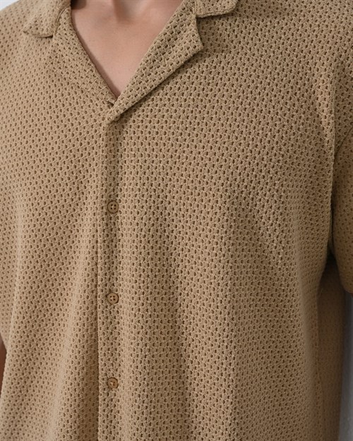 Wholesale Mens Beige Shirt