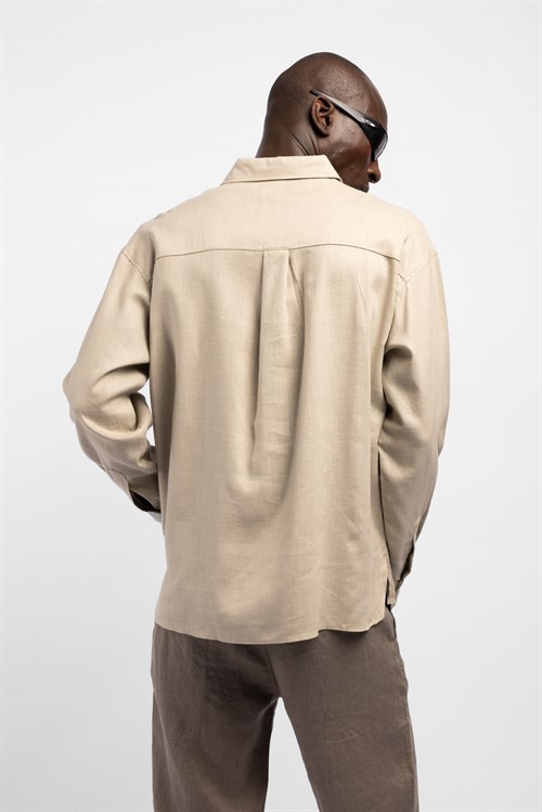 Wholesale Mens Beige Shirts