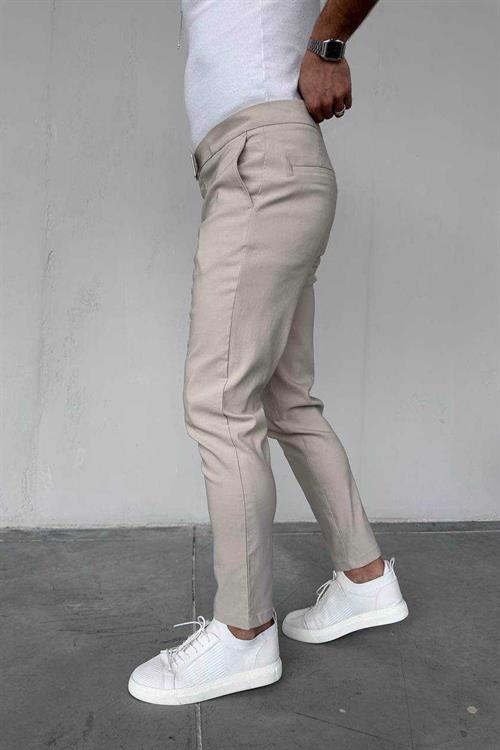 Wholesale Mens Beige Slim Fit Jeans