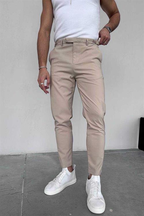 Wholesale Mens Beige Slim Fit Jeans
