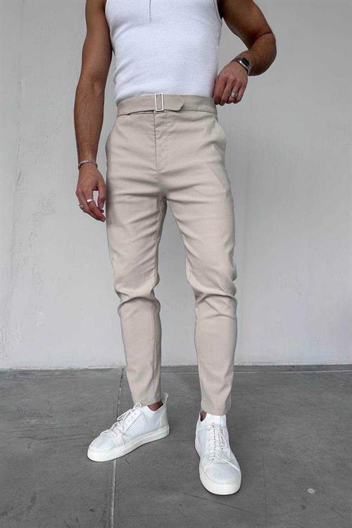 Wholesale Mens Beige Slim Fit Jeans