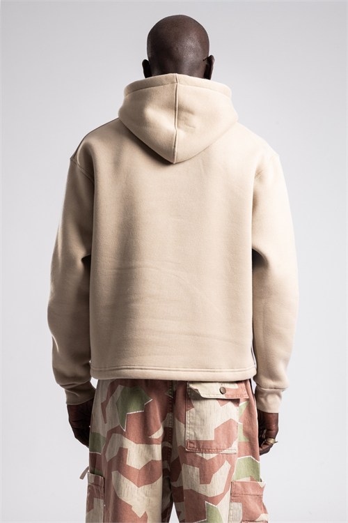 Wholesale Mens Beige Sweatshirt 