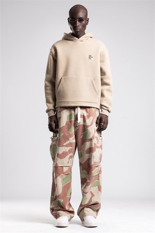 Wholesale Mens Beige Sweatshirt 