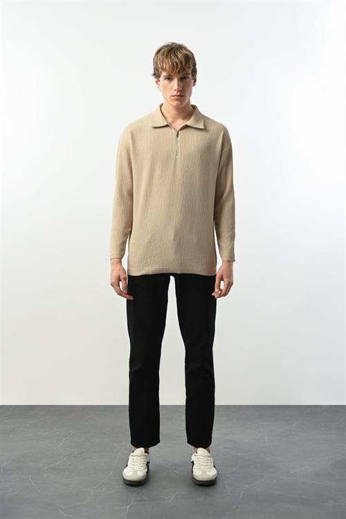Wholesale Mens Beige Sweatshirt