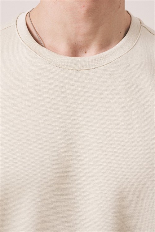 Wholesale Mens Beige T-Shirt