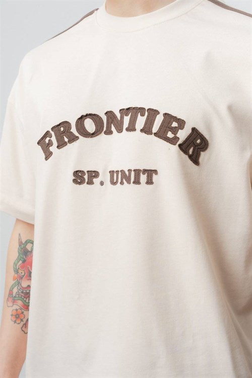Wholesale Mens Beige T-Shirt