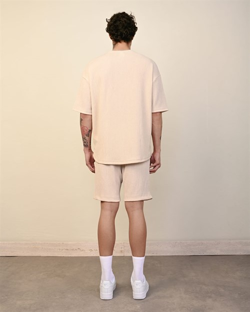 Wholesale Mens Beige T-Shirt