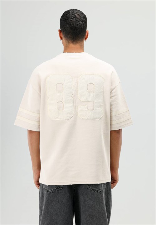 Wholesale Mens Beige T-Shirt